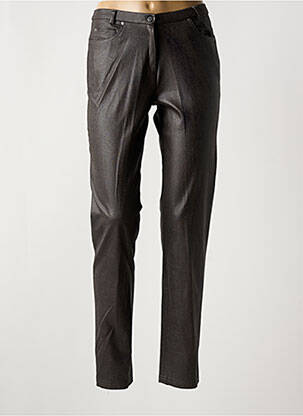 Pantalon slim stretch taille normale gris MERI & ESCA femme