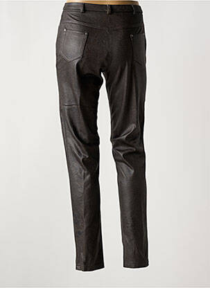 Pantalon slim stretch taille normale gris MERI & ESCA femme