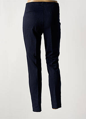 Pantalon slim taille haute taille haute bleu GUY DUBOUIS femme