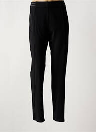 Pantalon slim taille élastique taille haute noir MERI & ESCA femme