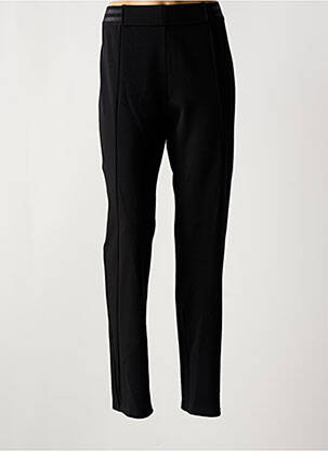 Pantalon slim taille élastique taille haute noir MERI & ESCA femme