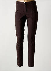 Pantalon slim marron GUY DUBOUIS pour femme seconde vue