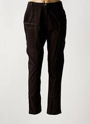 Pantalon slim marron GUY DUBOUIS pour femme seconde vue