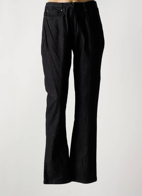 Jeans coupe slim noir LISA CHESNAY pour femme