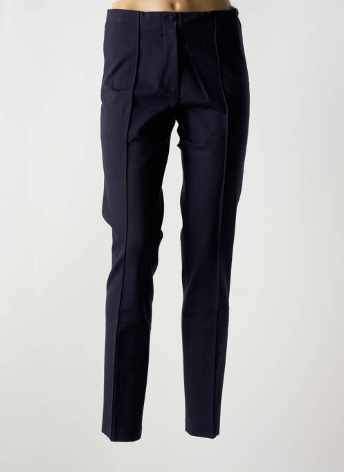 Pantalon slim bleu GUY DUBOUIS pour femme