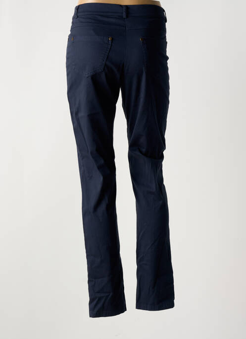 Pantalon slim bleu GUY DUBOUIS pour femme