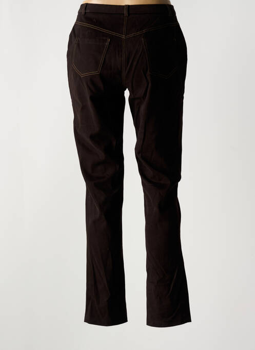 Pantalon slim marron GUY DUBOUIS pour femme