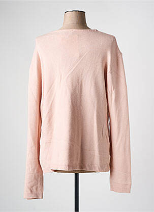 Gilet manches longues stretch rose COULEURS DU TEMPS femme