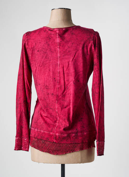 T-shirt manches longues manches longues rose MERI & ESCA femme