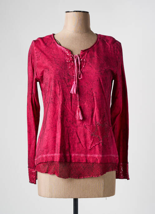 T-shirt rose MERI & ESCA pour femme