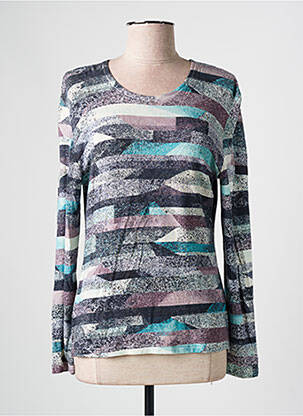 T-shirt manches longues manches longues gris GUY DUBOUIS femme