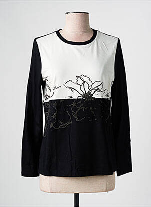 T-shirt manches longues manches longues noir MERI & ESCA femme