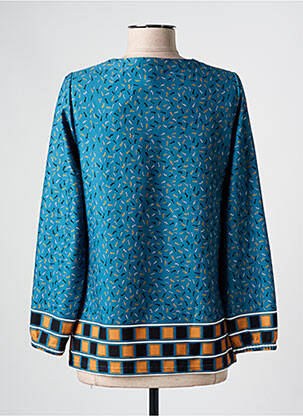 T-shirt manches longues manches longues bleu MERI & ESCA femme