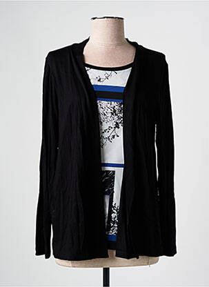 Top stretch manches longues noir MERI & ESCA femme