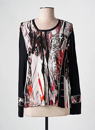 T-shirt manches longues manches longues noir MERI & ESCA femme