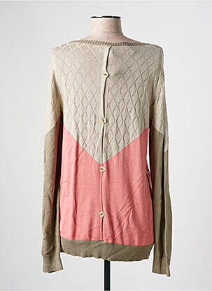 Pull stretch manches longues beige GUY DUBOUIS femme