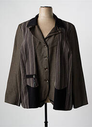 Blazer finition intérieure doublée vert GRIFFON femme