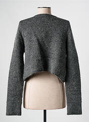 Gilet manches longues gris MERI & ESCA pour femme seconde vue