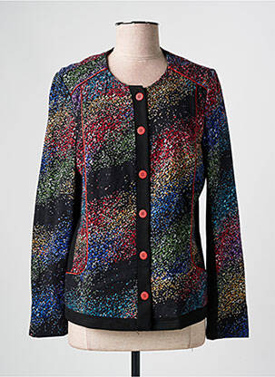 Gilet manches longues noir GUY DUBOUIS pour femme