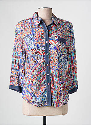 Chemisier bleu GUY DUBOUIS pour femme