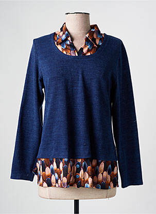 Pull bleu MERI & ESCA pour femme