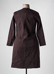 Robe mi-longue marron GUY DUBOUIS pour femme seconde vue
