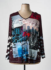 T-shirt violet CHALOU pour femme seconde vue