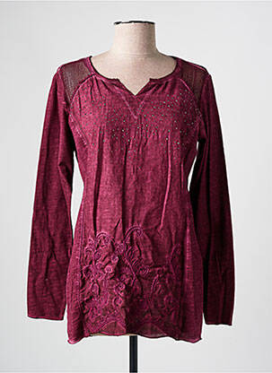 T-shirt violet MERI & ESCA pour femme