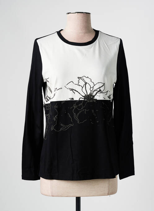 T-shirt manches longues manches longues noir MERI & ESCA femme