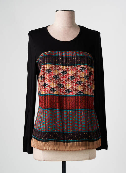 T-shirt manches longues manches longues noir GREGORY PAT femme