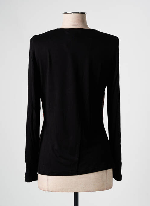T-shirt manches longues manches longues noir GREGORY PAT femme