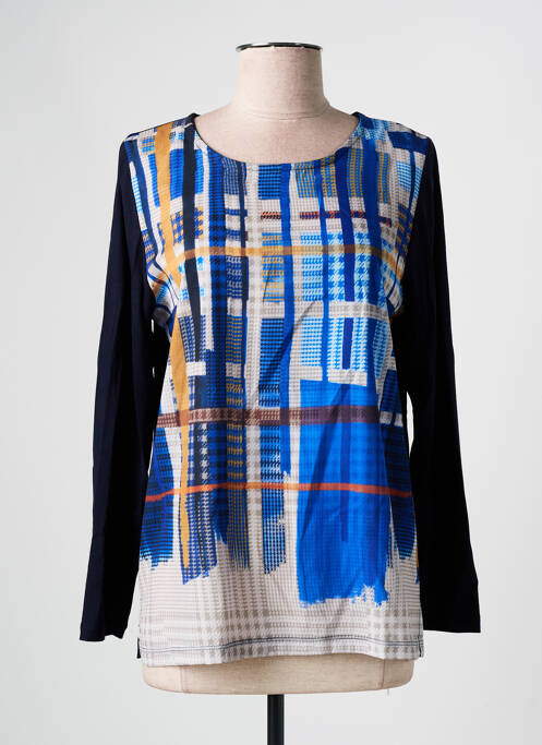 T-shirt manches longues manches longues bleu MERI & ESCA femme
