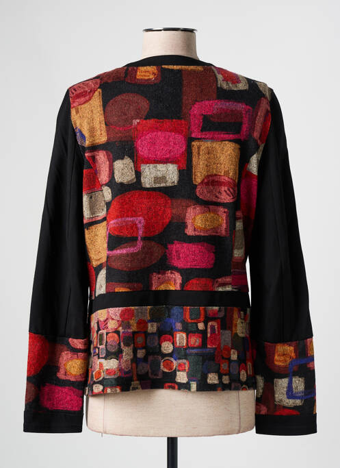 Gilet manches longues noir GUY DUBOUIS femme