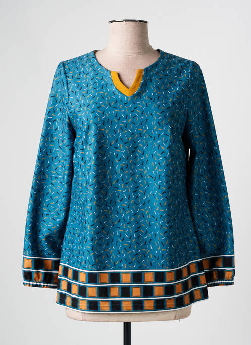 T-shirt bleu MERI & ESCA pour femme