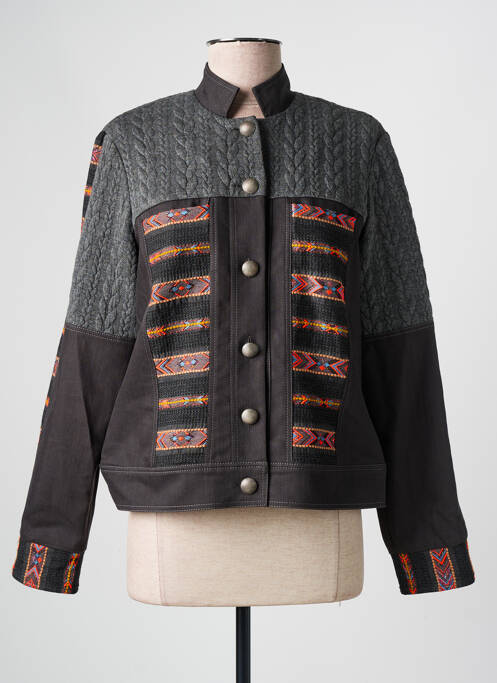 Veste casual gris MERI & ESCA pour femme