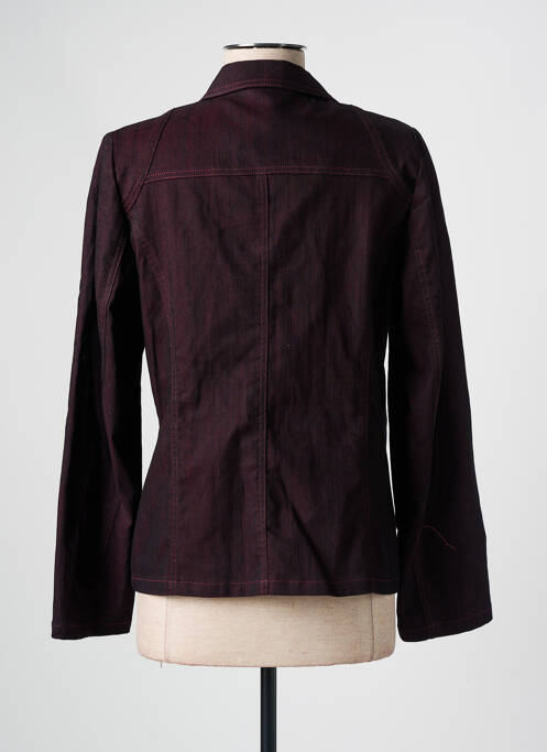 Veste casual violet GUY DUBOUIS pour femme