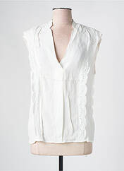 Blouse blanc YAYA pour femme seconde vue