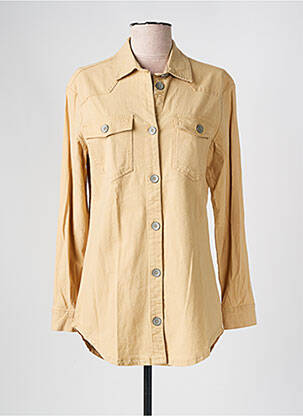 Chemisier marron RED BUTTON pour femme