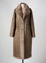 Manteau long marron YAYA pour femme seconde vue