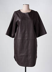 Robe courte marron YAYA pour femme seconde vue