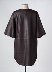 Robe courte marron YAYA pour femme seconde vue