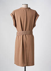 Robe mi-longue marron YAYA pour femme seconde vue