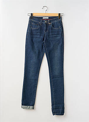 Jeans coupe slim stretch taille normale bleu RED BUTTON femme