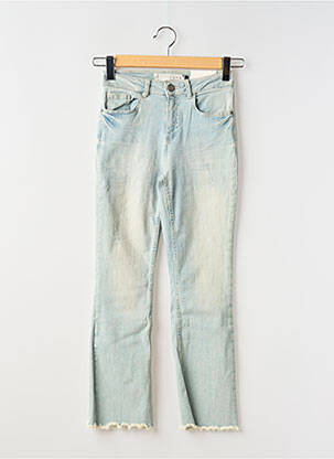 Jeans coupe slim stretch taille normale bleu YAYA femme