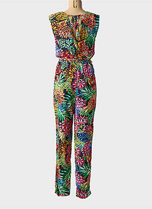 Combi-pantalon manches courtes manches courtes noir MOLLY BRACKEN femme