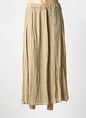Jupe longue beige YAYA pour femme seconde vue