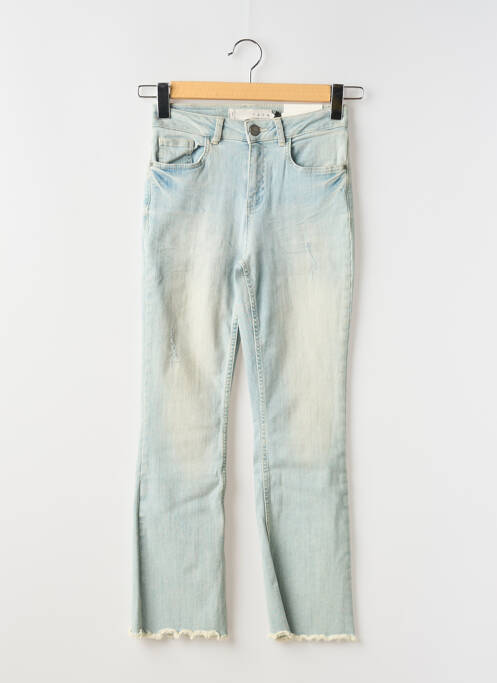 Jeans coupe slim stretch taille normale bleu YAYA femme