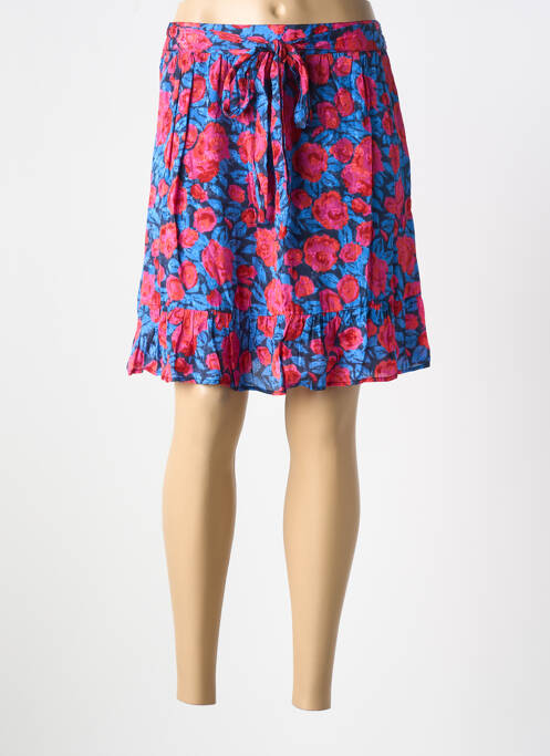 Jupe courte bleu LA PETITE ETOILE pour femme
