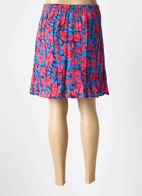 Jupe courte bleu LA PETITE ETOILE pour femme