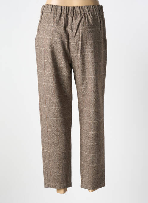 Pantalon 7/8 marron MOLLY BRACKEN pour femme